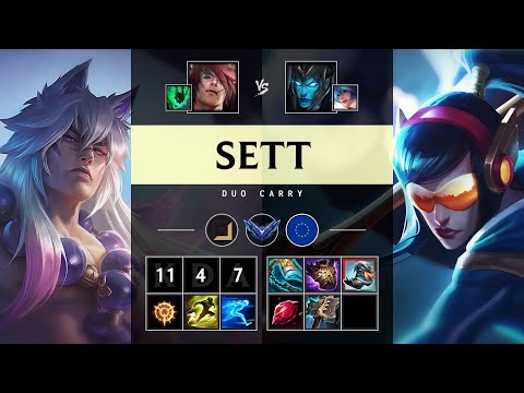 Sett ADC vs Kalista - EUW Diamond Patch 25.08