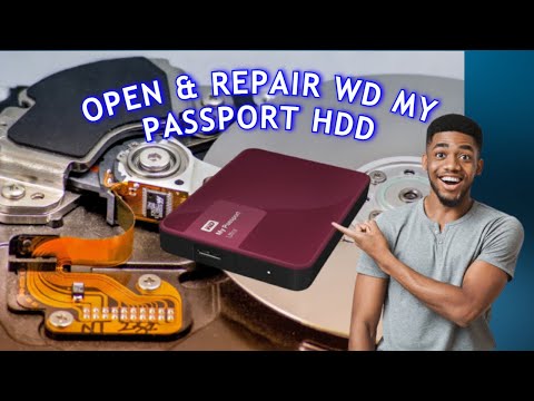 WD My Passport || How To Open And Reassemble it WD My Passport HDD || How to Disassemble WD External