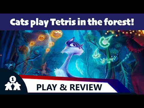 Cats play Tetris in the forest! | Wispwood review and solo play | One Stop Co-Op Shop