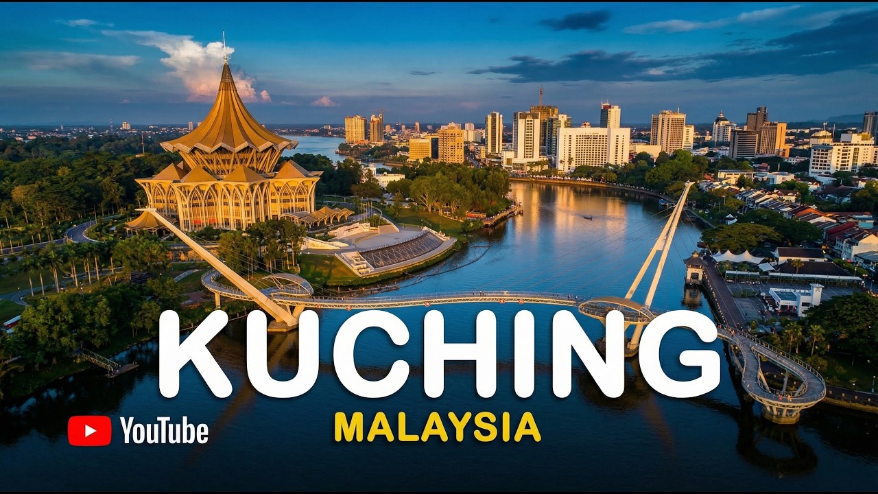 KUCHING SARAWAK | Aerial Journey Through Malaysia's Best Kept Secret 4K Cinematic Travel Film