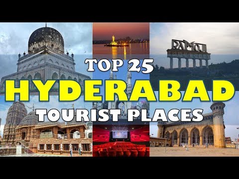 "HYDERABAD" Top 25 Tourist Places | Wonderla | Ramoji Film City | Hyderabad Tourism |
