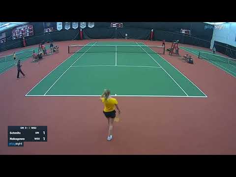 Aiva Schmitz v Yura Nakagawa - UM v WSU - 18.02.23