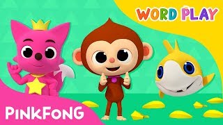 Monkey Banana and more | Word Play | +Compilation | Pinkfong Songs for Children