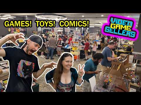 Video Game Sellers Ep 153 - Retro Toy & Comic Con