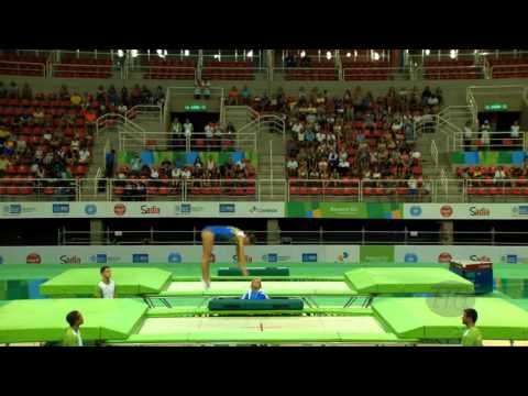 MOSKVINA Nataliia (UKR) - 2016 Olympic Test Event, Rio (BRA) - Individual Final Trampoline Routine
