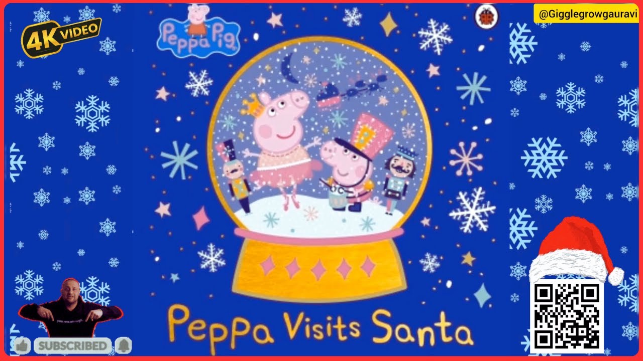 Peppa Visits Santa🎅Peppa's North Pole Christmas! Will her wish come true?Read Aloud for Kindergarten