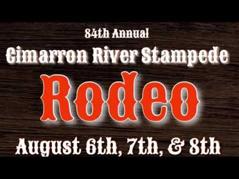 84th Annual Cimarron River Stampede Rodeo - Aug. 8, 2020 - Waynoka, Oklahoma