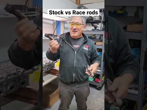 Stock vs Race Piston Rods