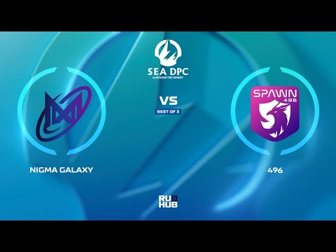 Nigma Galaxy vs 496 Gaming, DPC SEA 2021/22, bo3, game 1 [Lex & Mortalles]