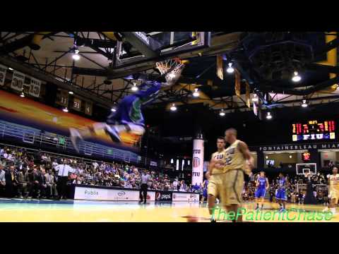 FGCU's Bernard Thompson SOARS To The Rim!! #DunkCity