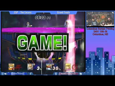 CSP The Encore! - dansdaman/Unspecial vs Doodler/Bobby Frizz - Grand Finals - Project M Doubles