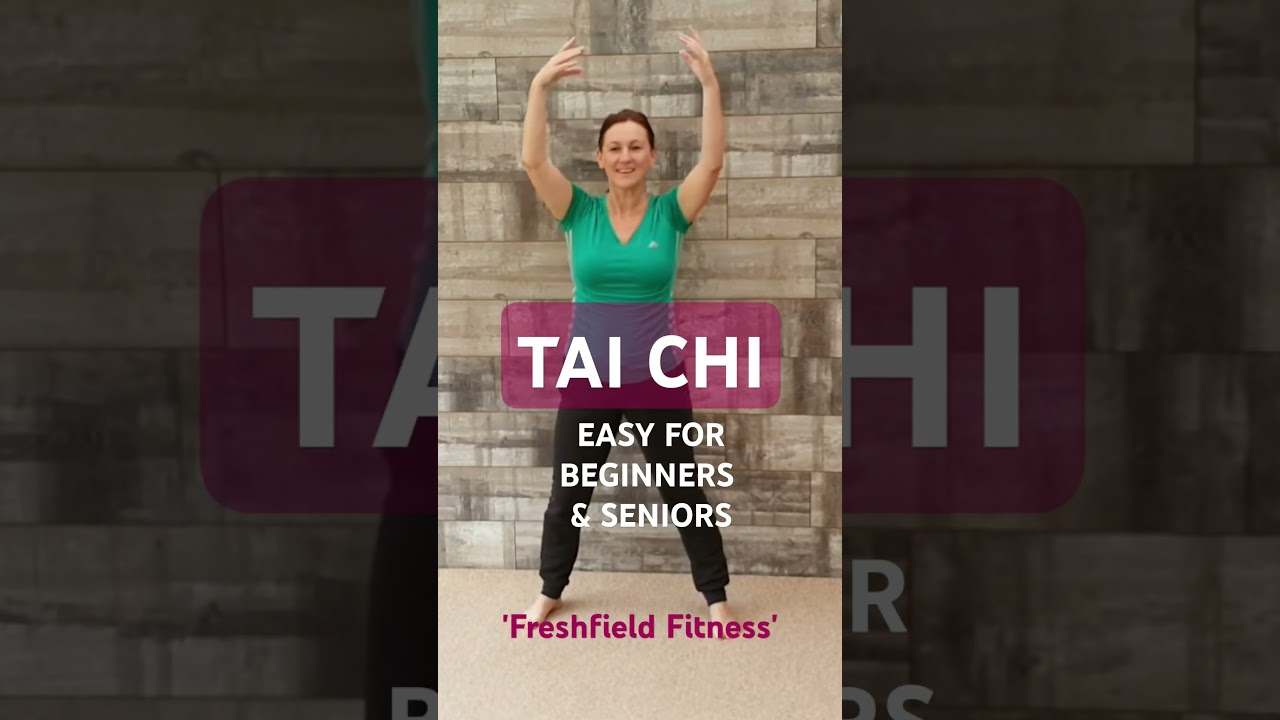 EASY TAI CHI - Beginners & Seniors - Exercise for Over 50+ Over 60+ #seniorstaichi #beginnerstaichi