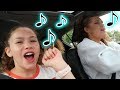 Haschak Sisters - Ponytail (Carpool Karaoke!)