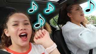 Haschak Sisters - Ponytail (Carpool Karaoke!)