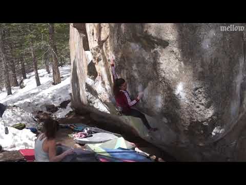 Uncut Brooke Raboutou Muscle Car V14/8b+ audio edit