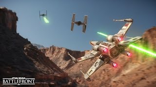 Star Wars Battlefront - X Wing Gameplay (PC)