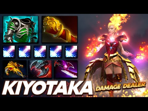 Kiyotaka Lina Fire Ownage Damage Dealer - Dota 2 Pro Gameplay [Watch & Learn]