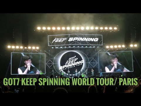 GOT7 Keep Spinning world tour, Paris 2019