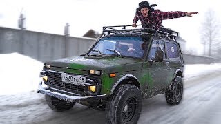 РАЗОГНАЛСЯ на ВСЮ МОЩЬ! / Гонка на нивах.