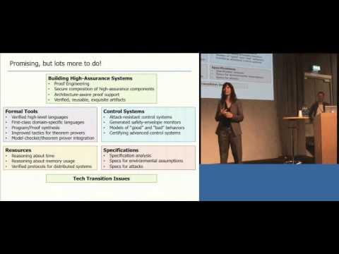 ICFP 2014: Using Formal Methods to Enable More Secure Vehicles (pt III) - Kathleen Fisher