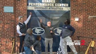 DJ Reader back in Greensboro to dedicate the Reader Performance Center for Grimsley Athletics