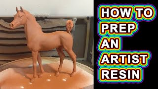 How To Prep Model Horse Artist Resins