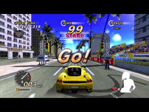 Outrun Online Arcade - Heart Attack Mode All Goals