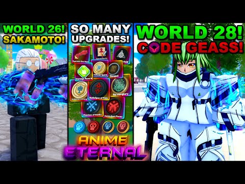 Getting 100% Of World 25, 26, and 27 In Roblox Anime Eternal... Here's What Happened!