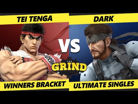 Pre-Glitch 8.5 The Grind 156  - Tei Tenga  (Ryu) Vs. Dark (Snake) SSBU Ultimate Tournament