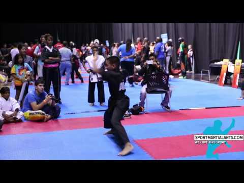 2015 Blitz Mayan Challenge - Men's Team Sparring - Legend v Justin Ortiz Rd3