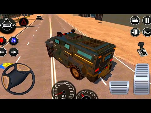 American Police Van Driving: Offline Games No Wifi - Android Gameplay 2020