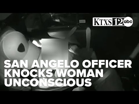 San Angelo officer suspended indefinitely after striking handcuffed woman in patrol car