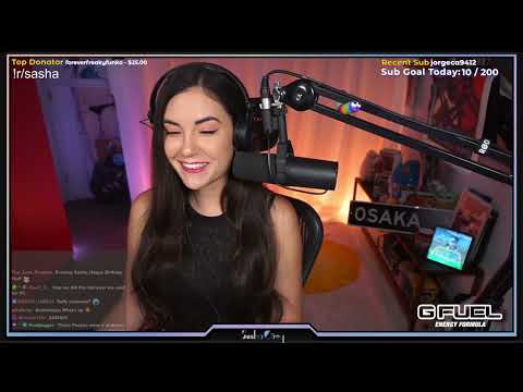Sasha Grey VOD 04/February/2022 - Games with Mods - Reacting