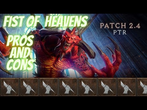 D2R PTR 2.4 Fist of Heavens(FOH) Pros and Cons. Testing Various Areas.