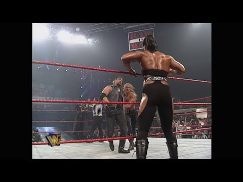 Triple H replaces Vader in match vs Crush! King of the Ring 1/4 Final 1997 (WWF)