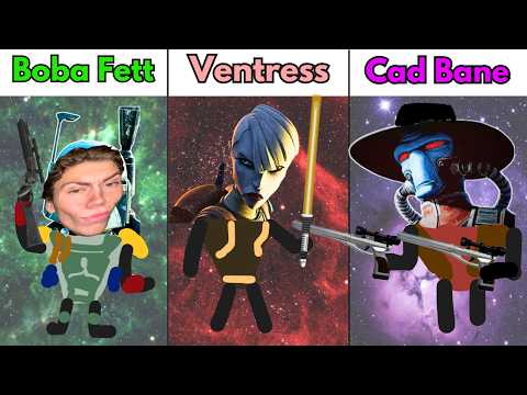 Every Bounty Hunter in Star Wars EXPLAINED in Detail