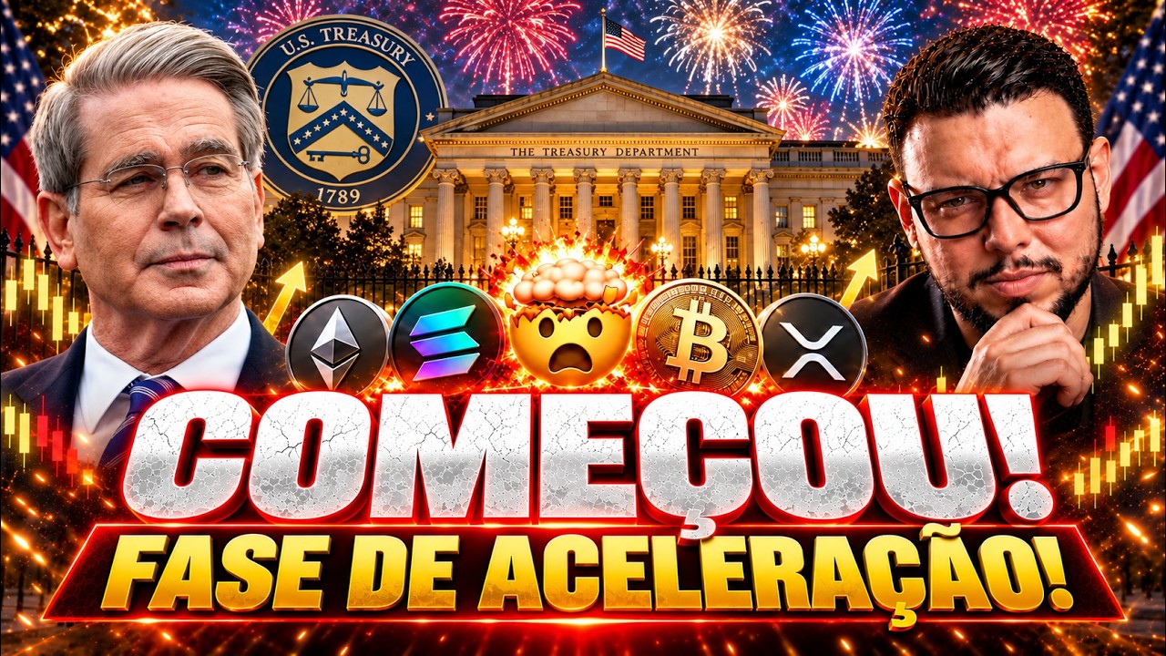 🚨 BESSENT ACENDE O ALERTA: O QUE VEM AGORA PARA O BITCOIN?