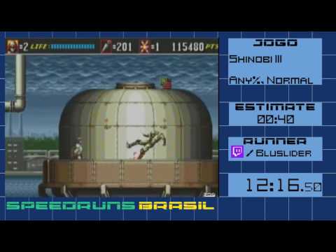 Maratona Temática - Mega Drive | Shinobi III por BluSlider