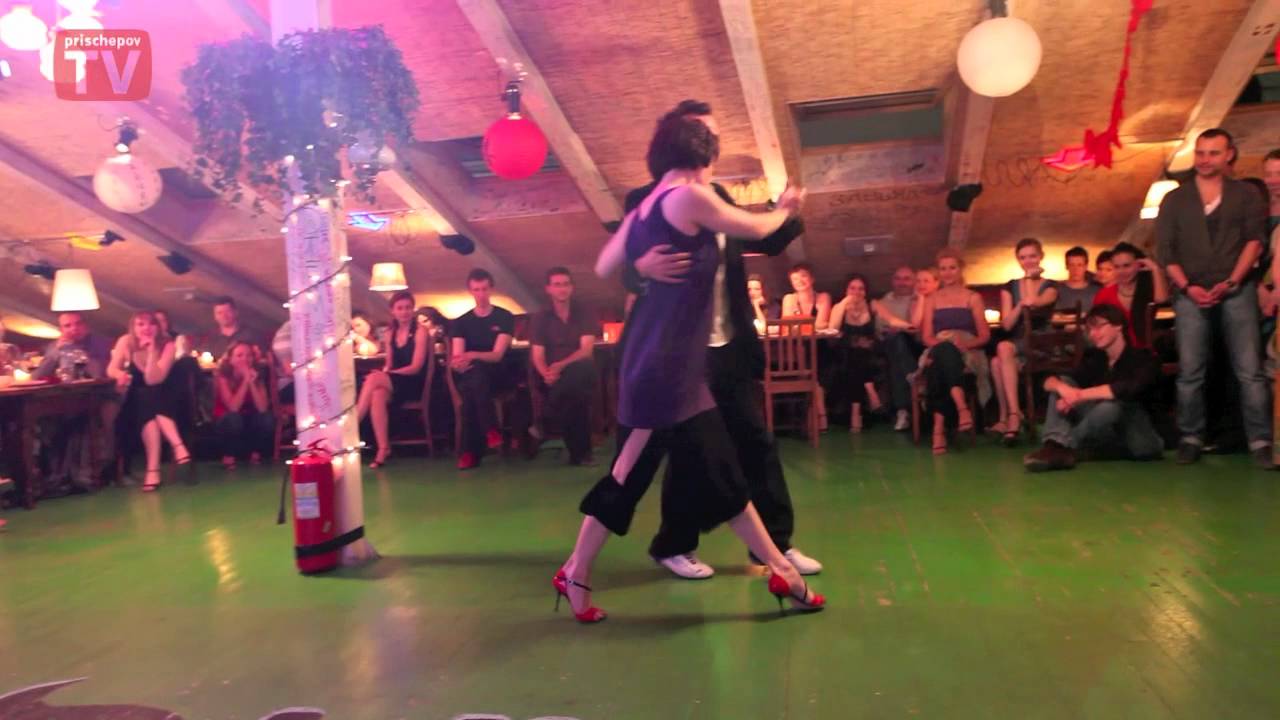 Giggio Giovanni & Kseniya Chichaeva, Russia, Moscow, Milonga "Na Cherdake" 09.05.2011