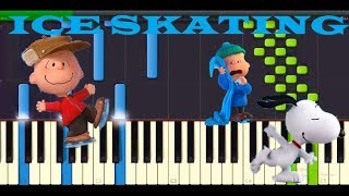 Charlie Brown Skating - Piano Tutorial