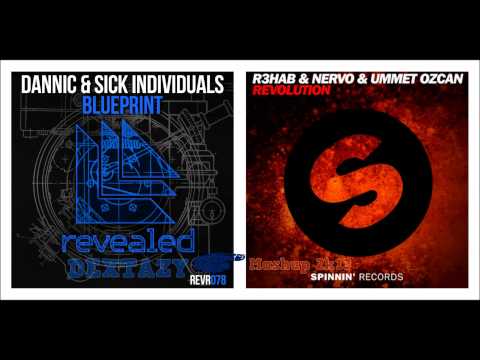Dannic & Sick Individuals Vs. R3hab & NERVO & Ummet - Blueprint of Revolution (Dextazy Mashup 2k13)