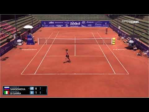 Samsonova - DiSarra  2° set - Perugia