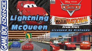 Cars Mater-National Championship GBA - C&M Playthrough