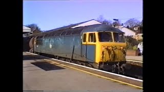 preview picture of video 'Trains In The 1990's   Basingstoke, 26th March 1994 Part 2'