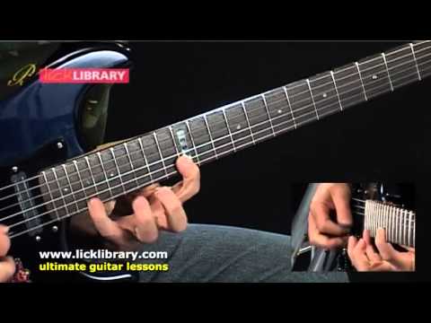 Dimebag Darrell Guitar Techniques Lessons With Danny Gill Licklibrary