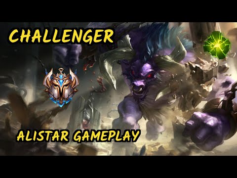 Keria (ALISTAR) - BOTTOM SUPPORT CHALLENGER GAMEPLAY - KR