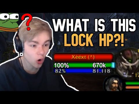 Warlock with INSANE hp, how?! - Feral WoW Arena BFA 8.3