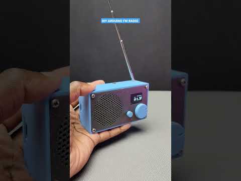 DIY arduino FM radio #fmradio #arduino #electronics