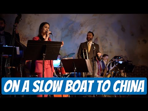 On a Slow Boat To China - The Robert Edwards Big Band feat. Vanessa Perea