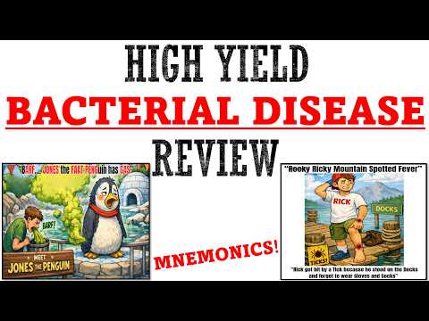 Bacterial Disease Review | Mnemonics & Proven Ways To Memorize For Your Exam!